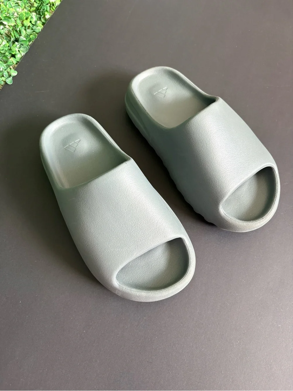 Yeezy Men's Slide Sandals in gray